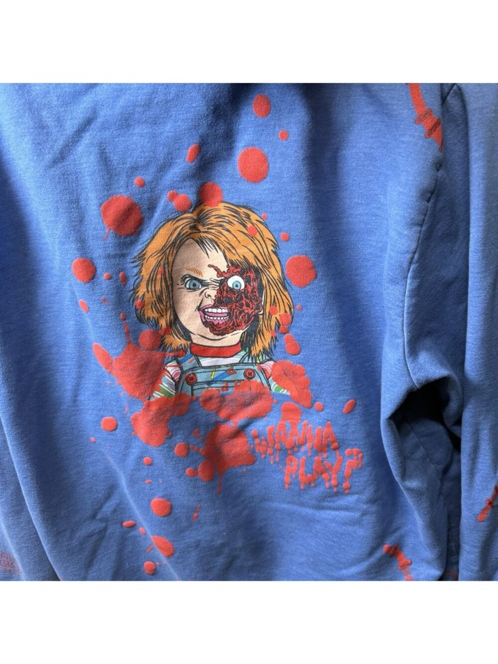 Chucky Universal Studios Halloween Horror Nights Hoodie Childs Play Unisex XL